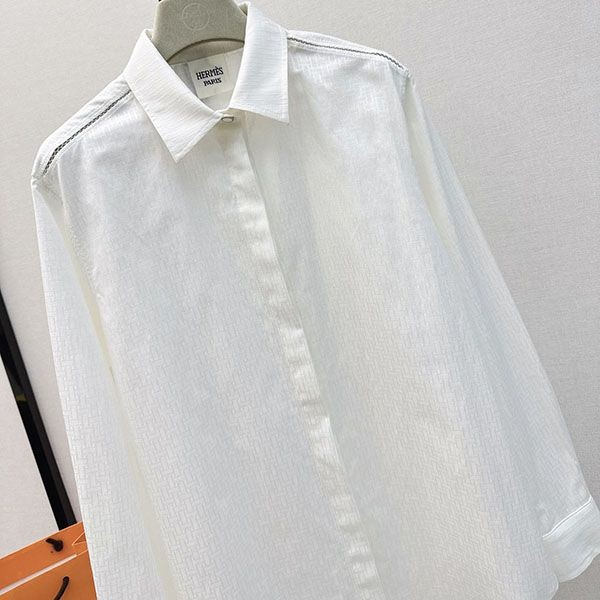 高品質 エルメス モチーフ 偽物 メンズライク シャツ eru42561